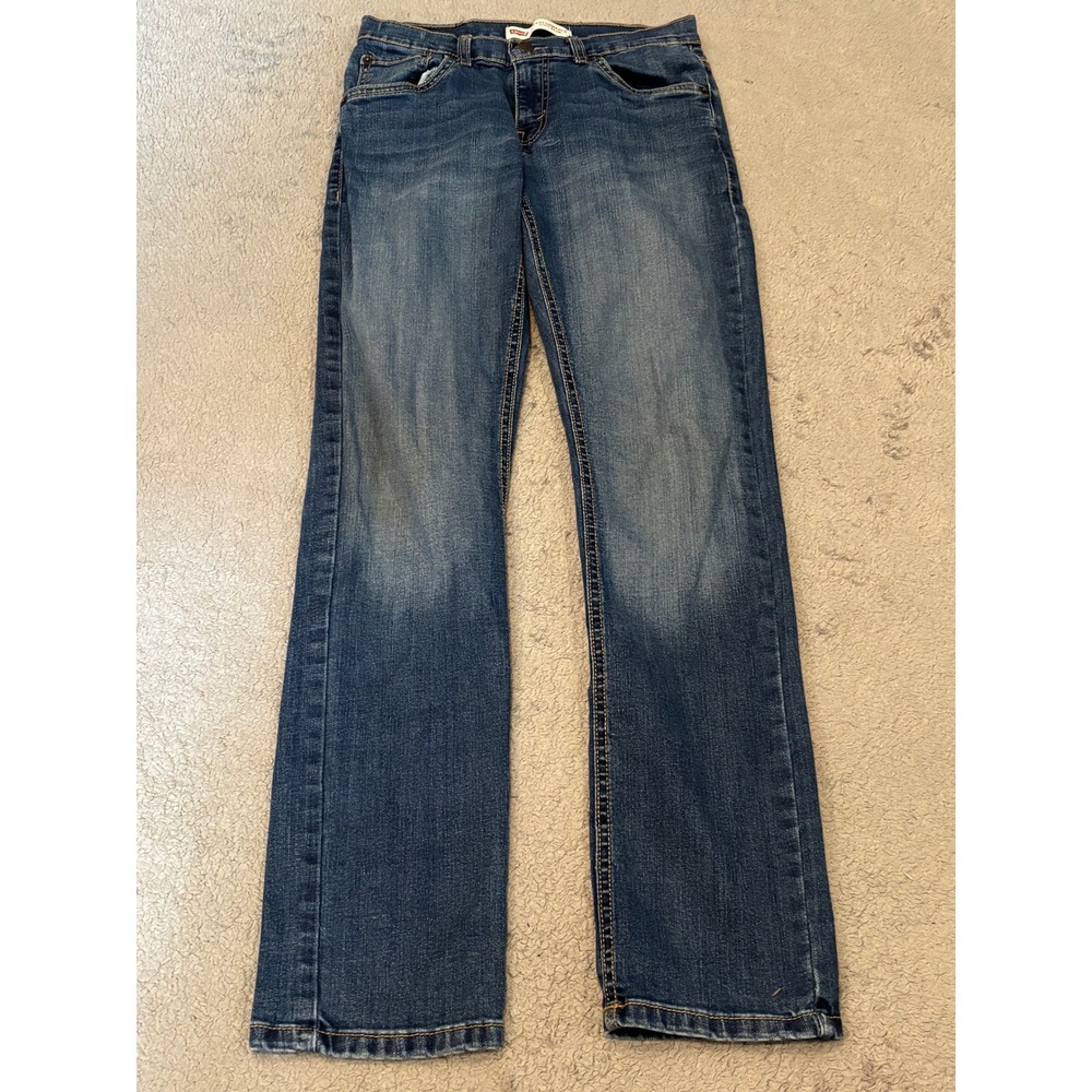 Levis Performance 511 Slim Jeans Boys 16 Reg Blue Denim W28 L28 (Actual L31)